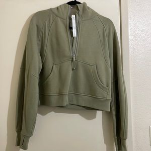 Scuba oversized Half Zip Hoodie XS/S